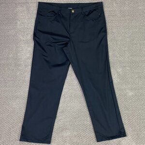 Barbell Apparel Pants Men's 40 x 30 Black Chino Stretch